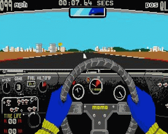 Fast Lane!: The Spice Engineering Challenge Screenshot 11 (Atari ST)