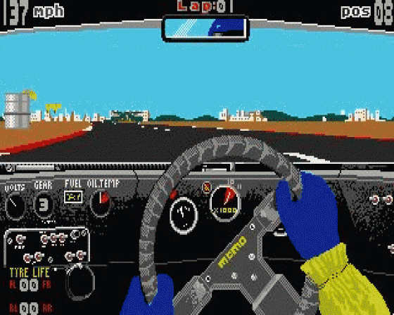 Fast Lane!: The Spice Engineering Challenge Screenshot 18 (Atari ST)