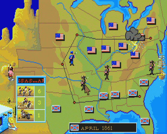 North & South Screenshot 11 (Atari ST)