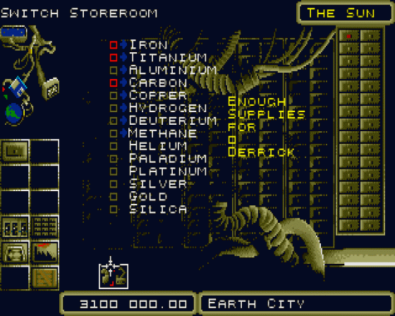 Deuteros: The Next Millennium Screenshot 6 (Atari ST)