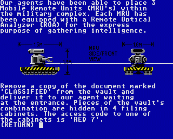 Hacker II: The Doomsday Papers Screenshot 5 (Atari ST)