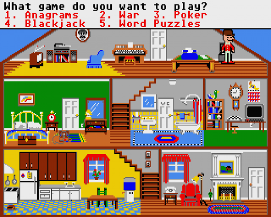 Little Computer People Screenshot 5 (Atari ST)