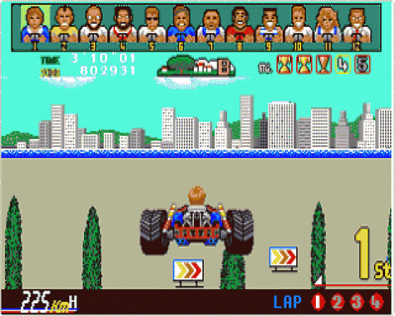 Power Drift Screenshot 10 (Atari ST)