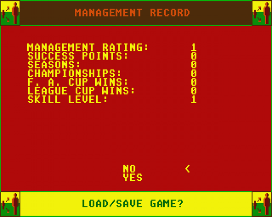 Football Manager 2 Screenshot 5 (Atari ST)