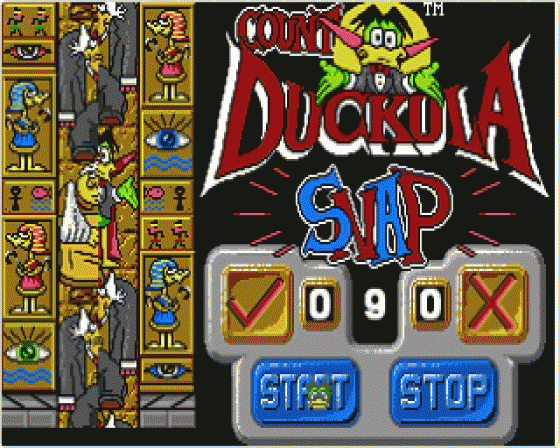 Count Duckula in No Sax Please, we're Egyptian Screenshot 6 (Atari ST)