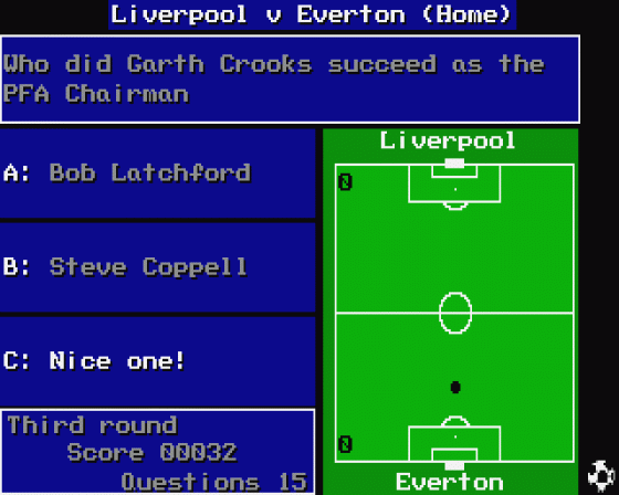 The Official Everton FC Intelligensia Screenshot 10 (Atari ST)