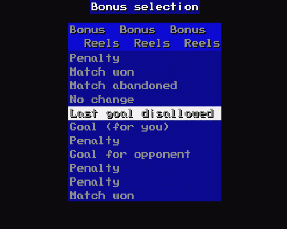 The Official Everton FC Intelligensia Screenshot 11 (Atari ST)