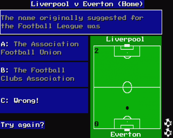 The Official Everton FC Intelligensia Screenshot 12 (Atari ST)