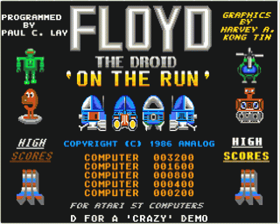 Floyd The Droid: On the Run