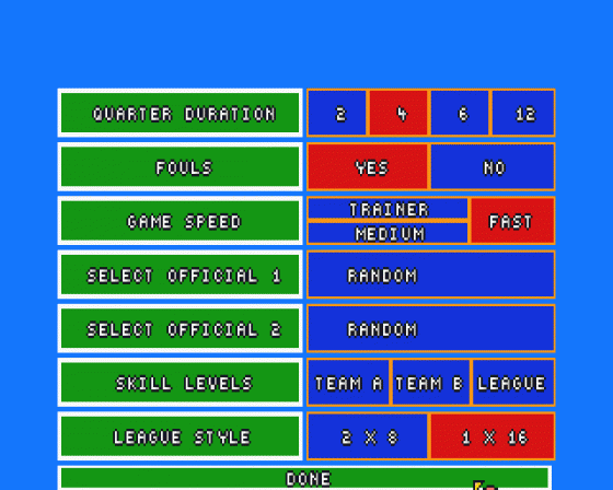 Tip Off Screenshot 6 (Atari ST)