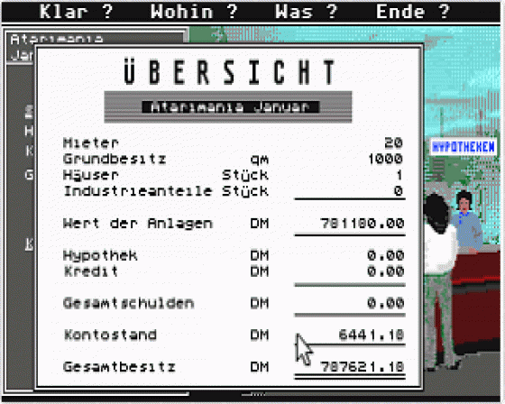 Das Haus Screenshot 5 (Atari ST)