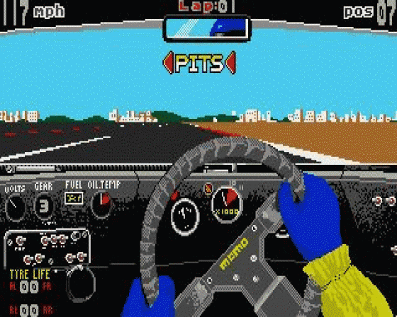 Fast Lane!: The Spice Engineering Challenge Screenshot 19 (Atari ST)