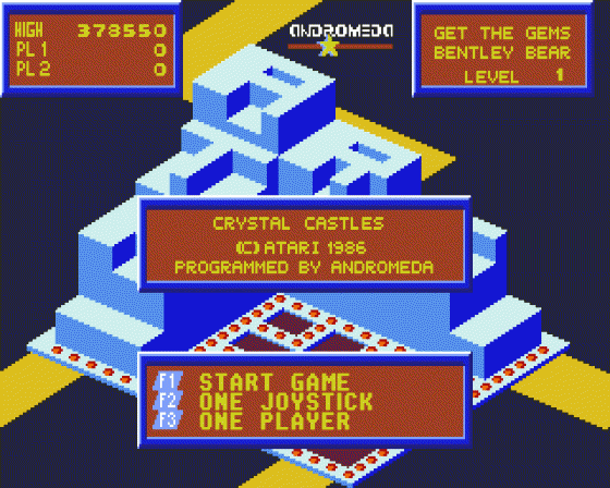 Crystal Castles Screenshot 5 (Atari ST)