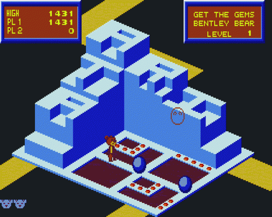 Crystal Castles Screenshot 8 (Atari ST)