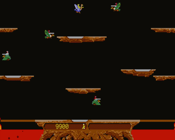 Joust Screenshot 5 (Atari ST)