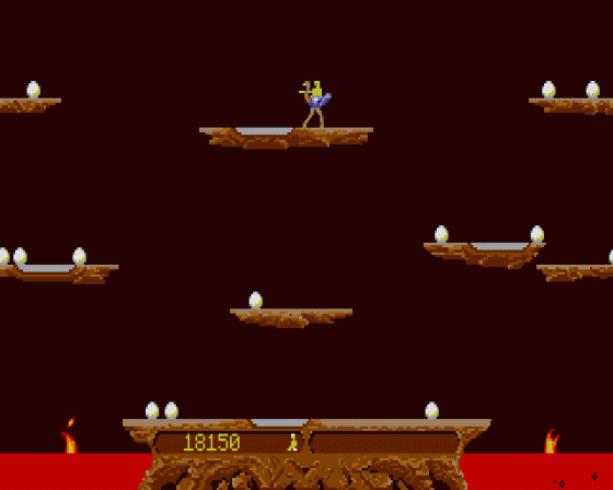 Joust Screenshot 7 (Atari ST)