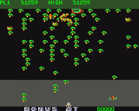 Millipede Screenshot 7 (Atari ST)