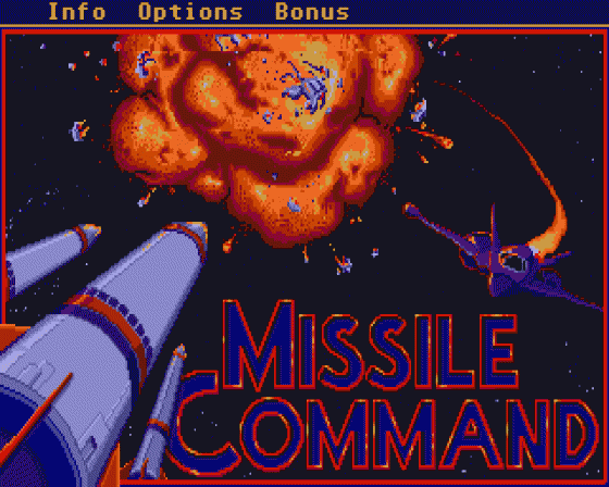 Missile Command Screenshot 8 (Atari ST)