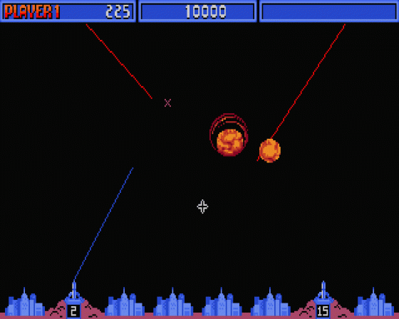 Missile Command Screenshot 12 (Atari ST)