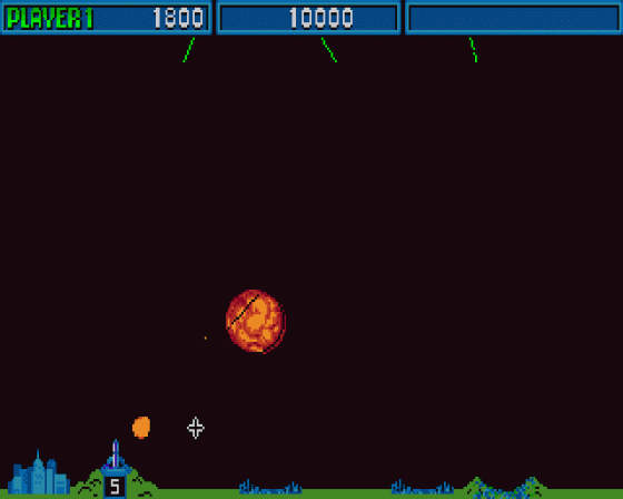 Missile Command Screenshot 15 (Atari ST)