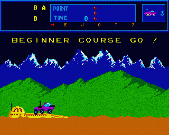 Moon Patrol Screenshot 5 (Atari ST)