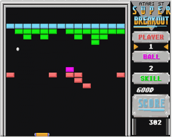 Super Breakout Screenshot 5 (Atari ST)