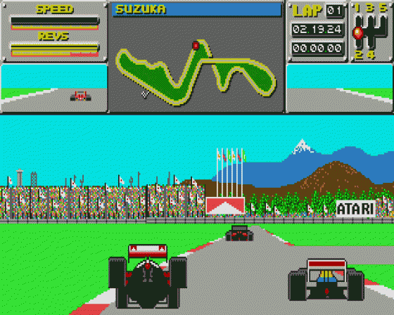 Atari Grand Prix Screenshot 5 (Atari ST)