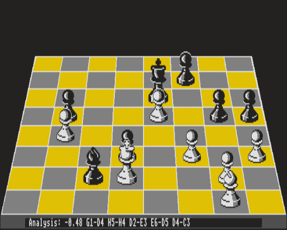 Psion Chess 2.01 Screenshot 8 (Atari ST)