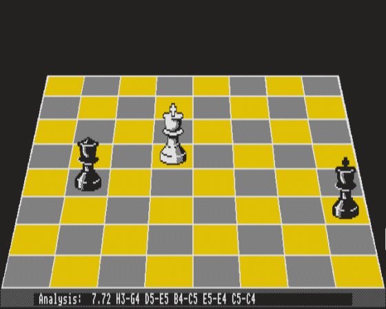 Psion Chess 2.01 Screenshot 9 (Atari ST)