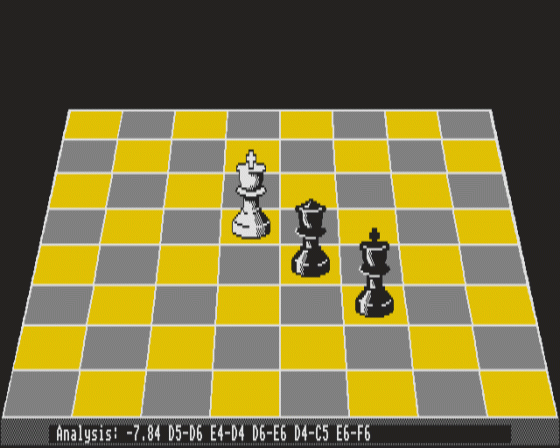 Psion Chess 2.01 Screenshot 10 (Atari ST)