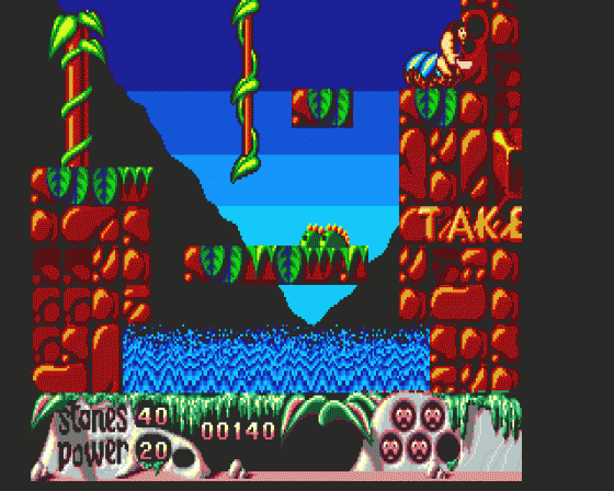 CaveMania Screenshot 5 (Atari ST)