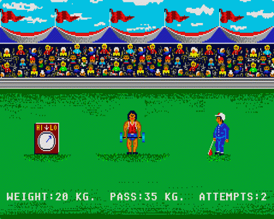 ST Olympiad Screenshot 5 (Atari ST)