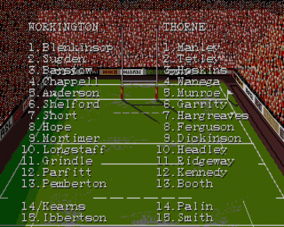 Rugby League Coach Screenshot 12 (Atari ST)