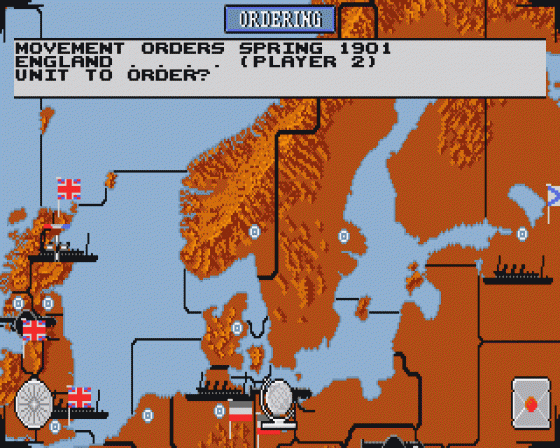 Computer Diplomacy Screenshot 7 (Atari ST)