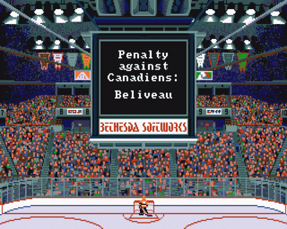 Wayne Gretzky Hockey Screenshot 5 (Atari ST)