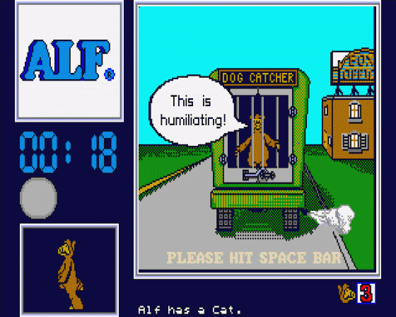 ALF: The First Adventure 3.3 Screenshot 5 (Atari ST)