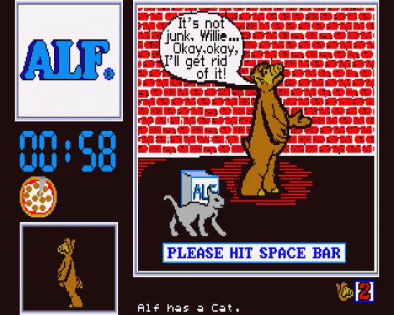 ALF: The First Adventure 3.3 Screenshot 7 (Atari ST)