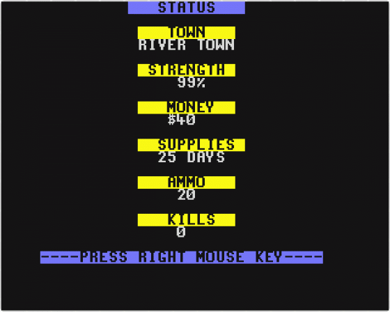 Bounty Hunter Screenshot 12 (Atari ST)