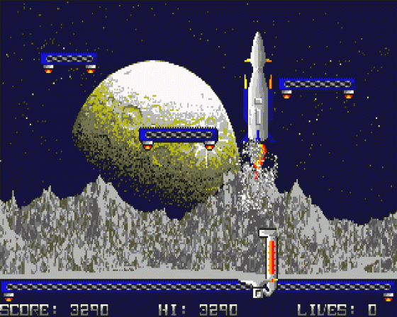 Jetpac 1.3 Screenshot 7 (Atari ST)