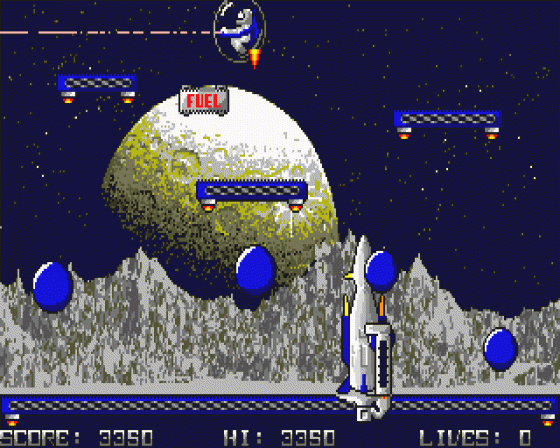 Jetpac 1.3 Screenshot 8 (Atari ST)