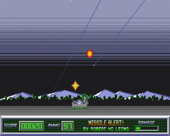 Missile Alert! Screenshot 5 (Atari ST)