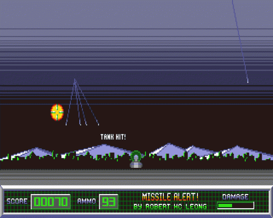 Missile Alert! Screenshot 6 (Atari ST)