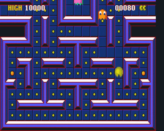 Pac-Man ST 1.1 Screenshot 5 (Atari ST)