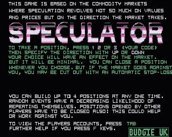 Speculator