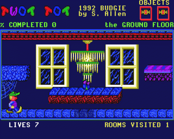 Twot Tot and the Mansion of Madness Screenshot 1 (Atari ST)