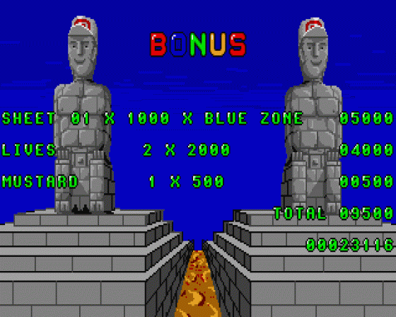 Burger Man Screenshot 6 (Atari ST)