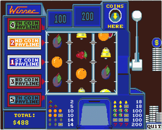 Vegas Gambler Screenshot 5 (Atari ST)