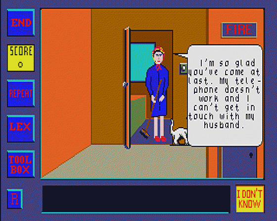 The Lift: Jeu Aventure Educatif Screenshot 10 (Atari ST)