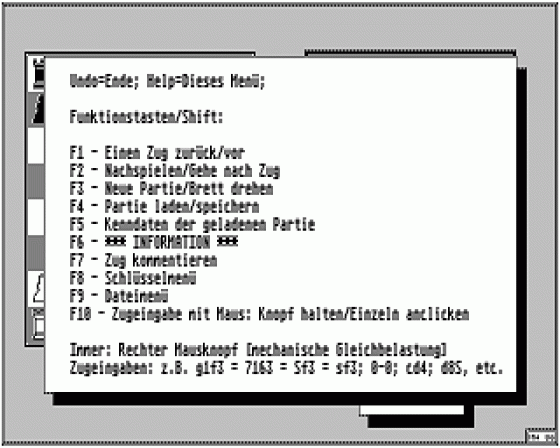 Chessbase Screenshot 1 (Atari ST)