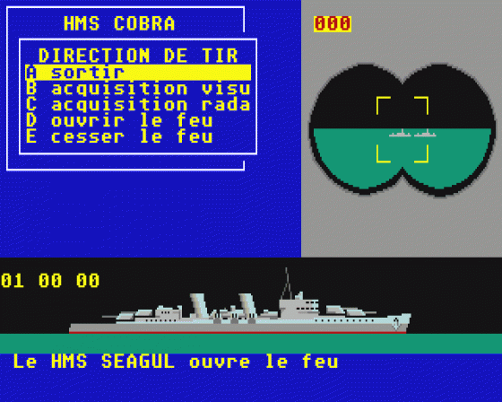 HMS Cobra Screenshot 6 (Atari ST)